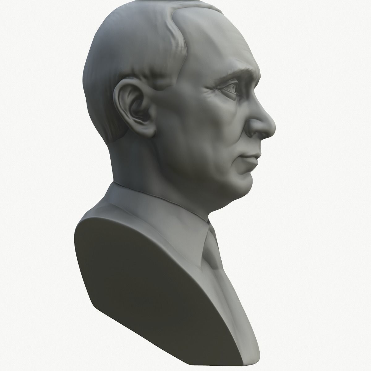 3D Vladimir Putin Bust Ready To Print 3D print model_3