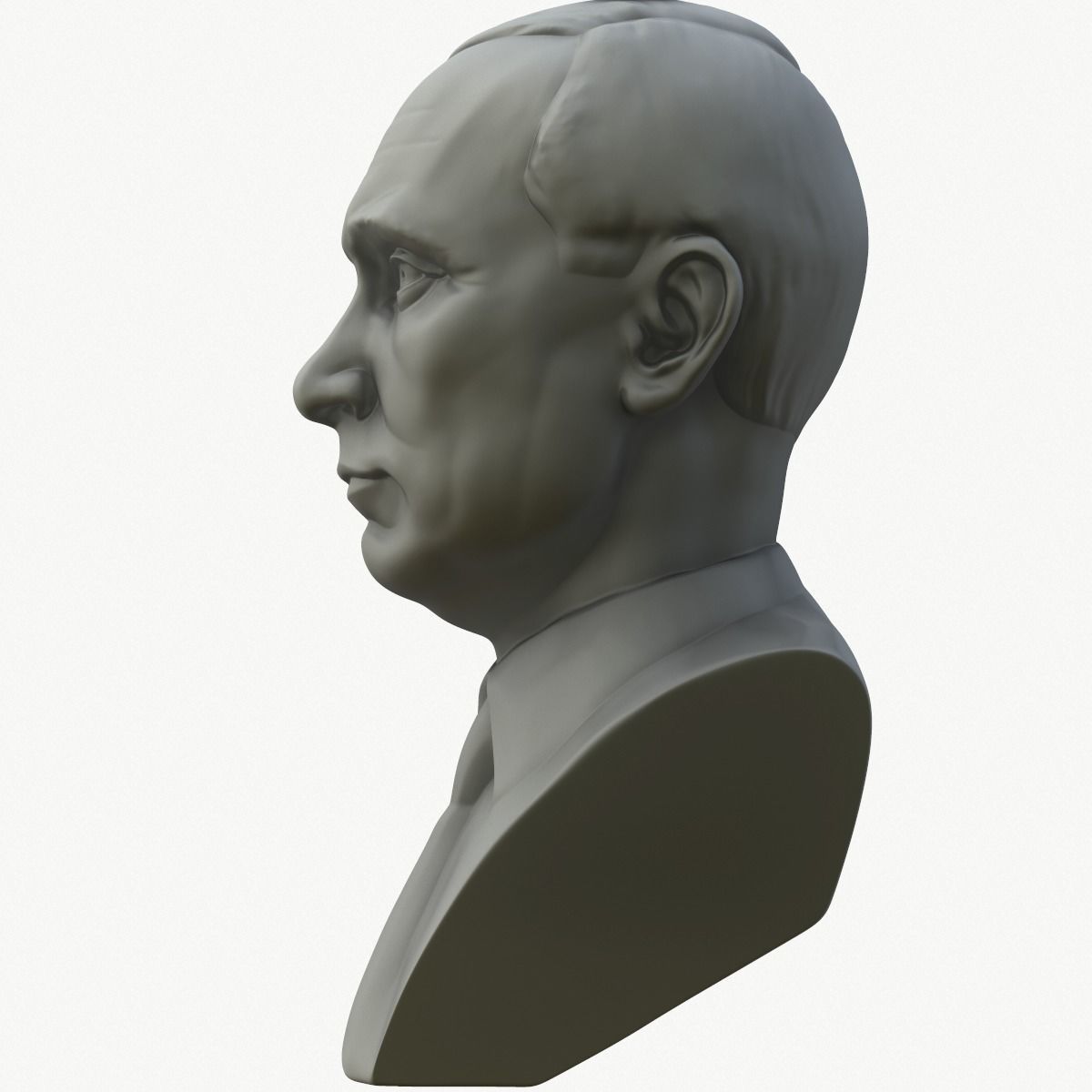 3D Vladimir Putin Bust Ready To Print 3D print model_1
