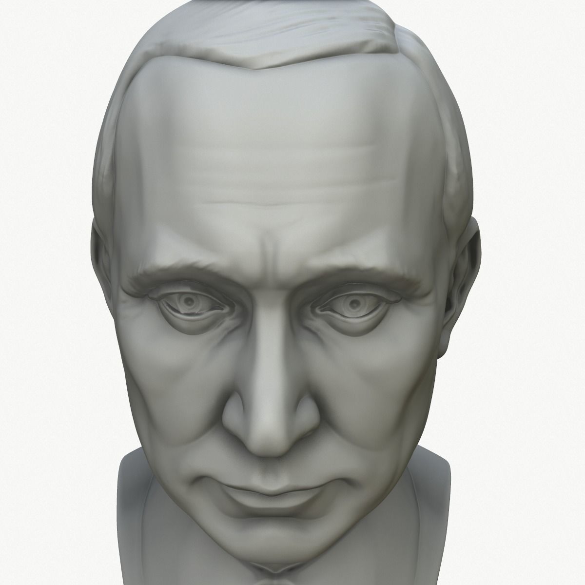 3D Vladimir Putin Bust Ready To Print 3D print model_6