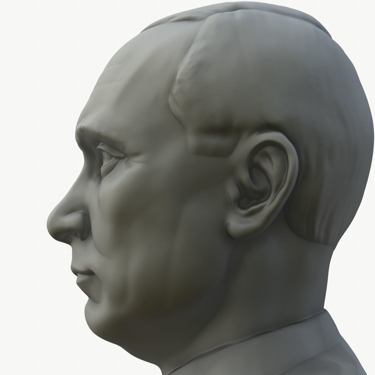 3D Vladimir Putin Bust Ready To Print 3D print model_9