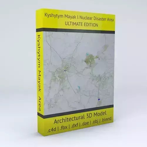 Kyshtym Mayak Nuclear Disaster Area 3D model