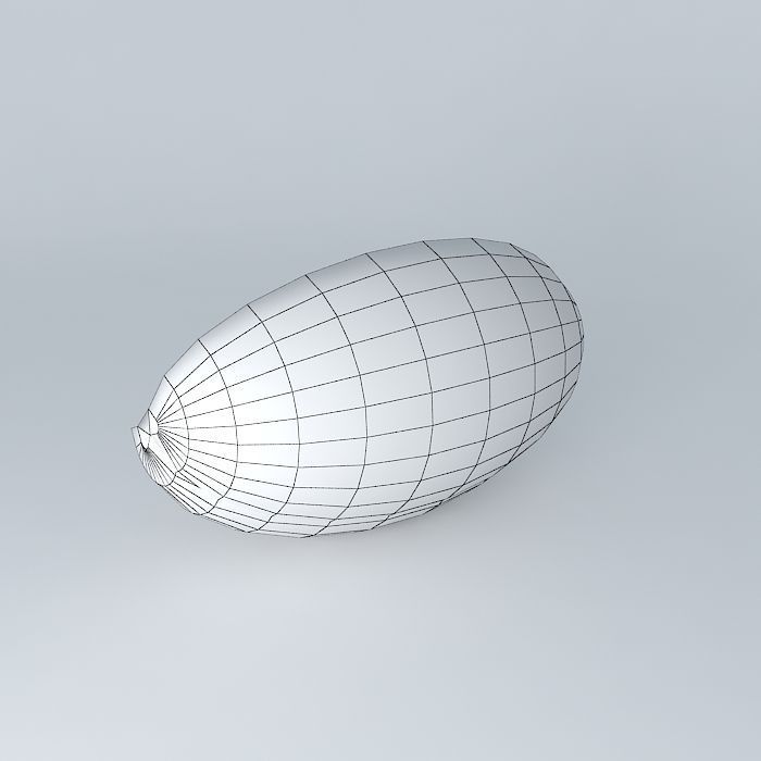 orange fruit Free 3D model_4