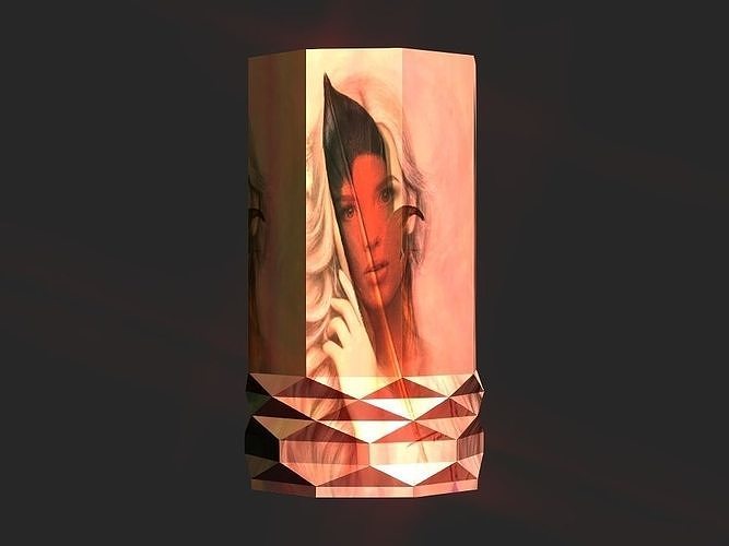 My first vase Low-poly 3D model