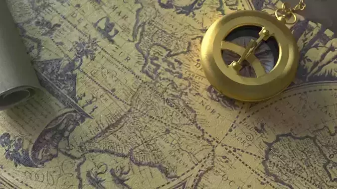 Kompass MAP treasure