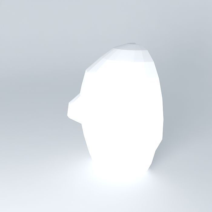 EDIT ME - face Free 3D model_2