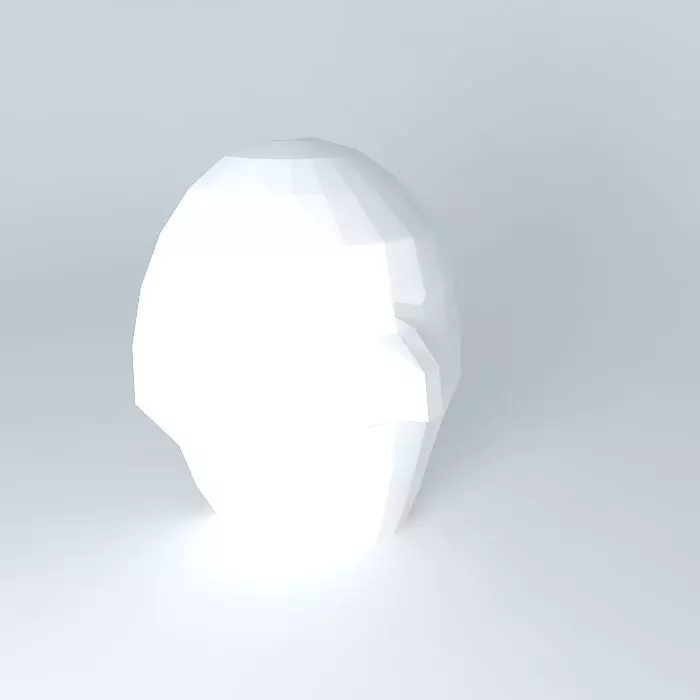 EDIT ME - face Free 3D model_0