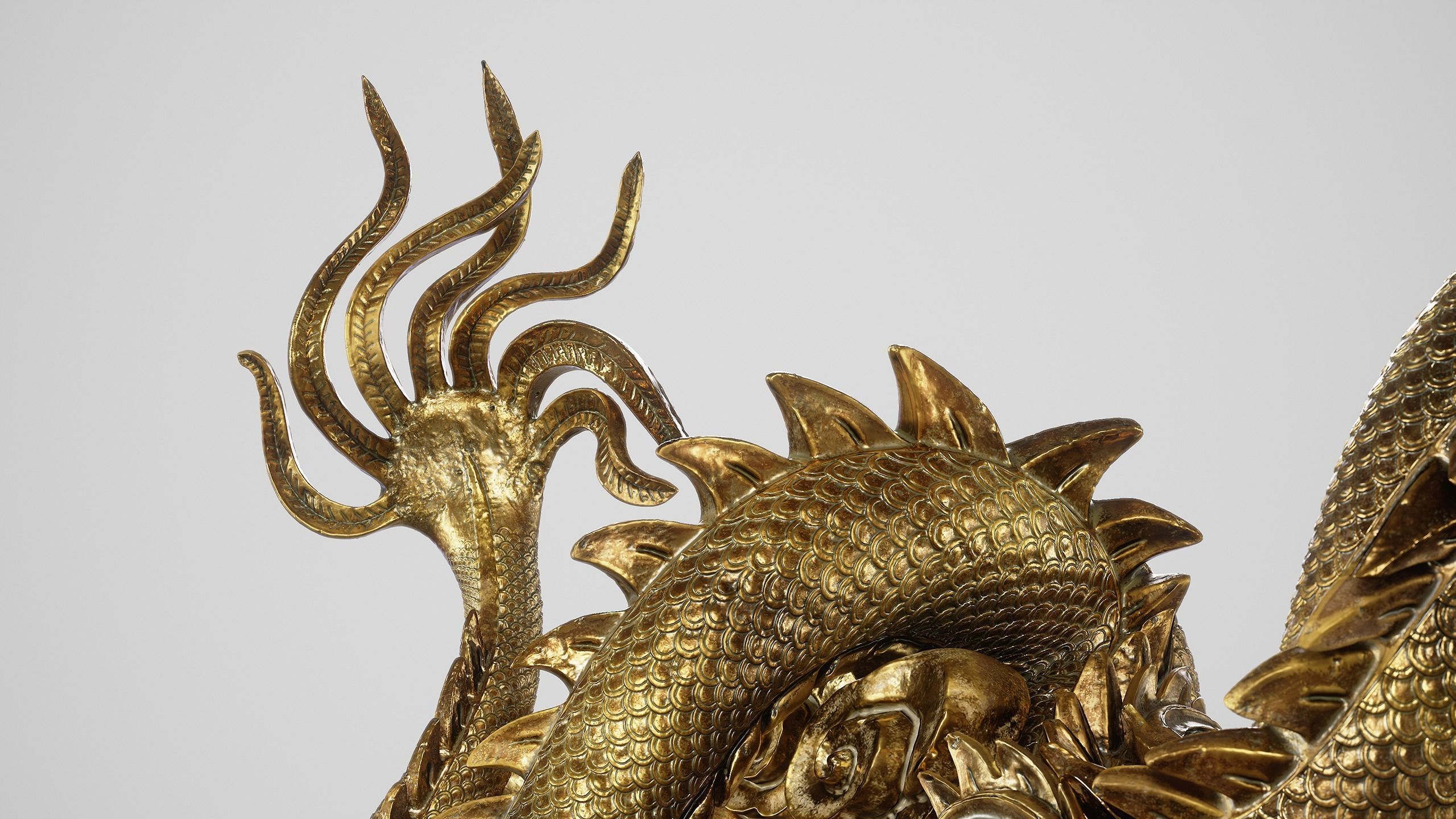 Japanese Dragon Low-poly 3D model_25