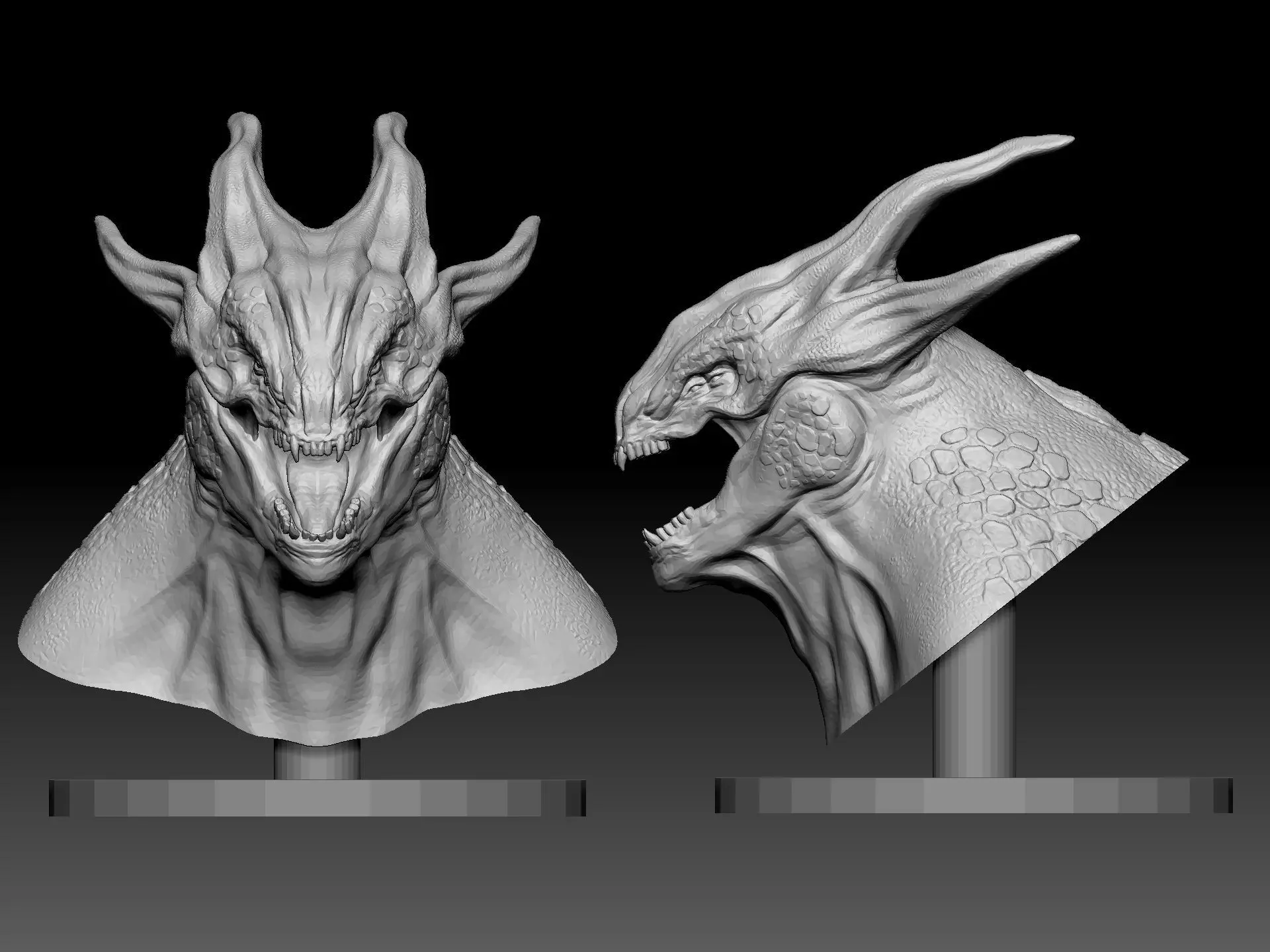 FREE Dragon Kaiju Free 3D print model