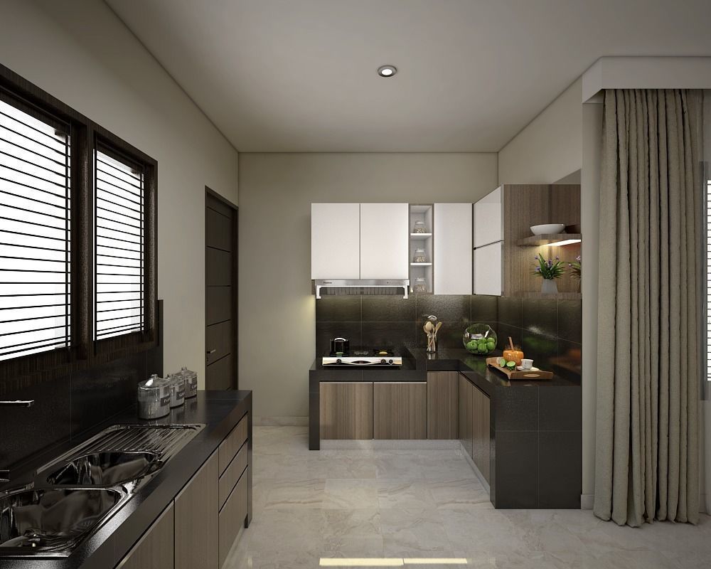 Livingroom Kitchen Diningroom Bedroom 3D model_2