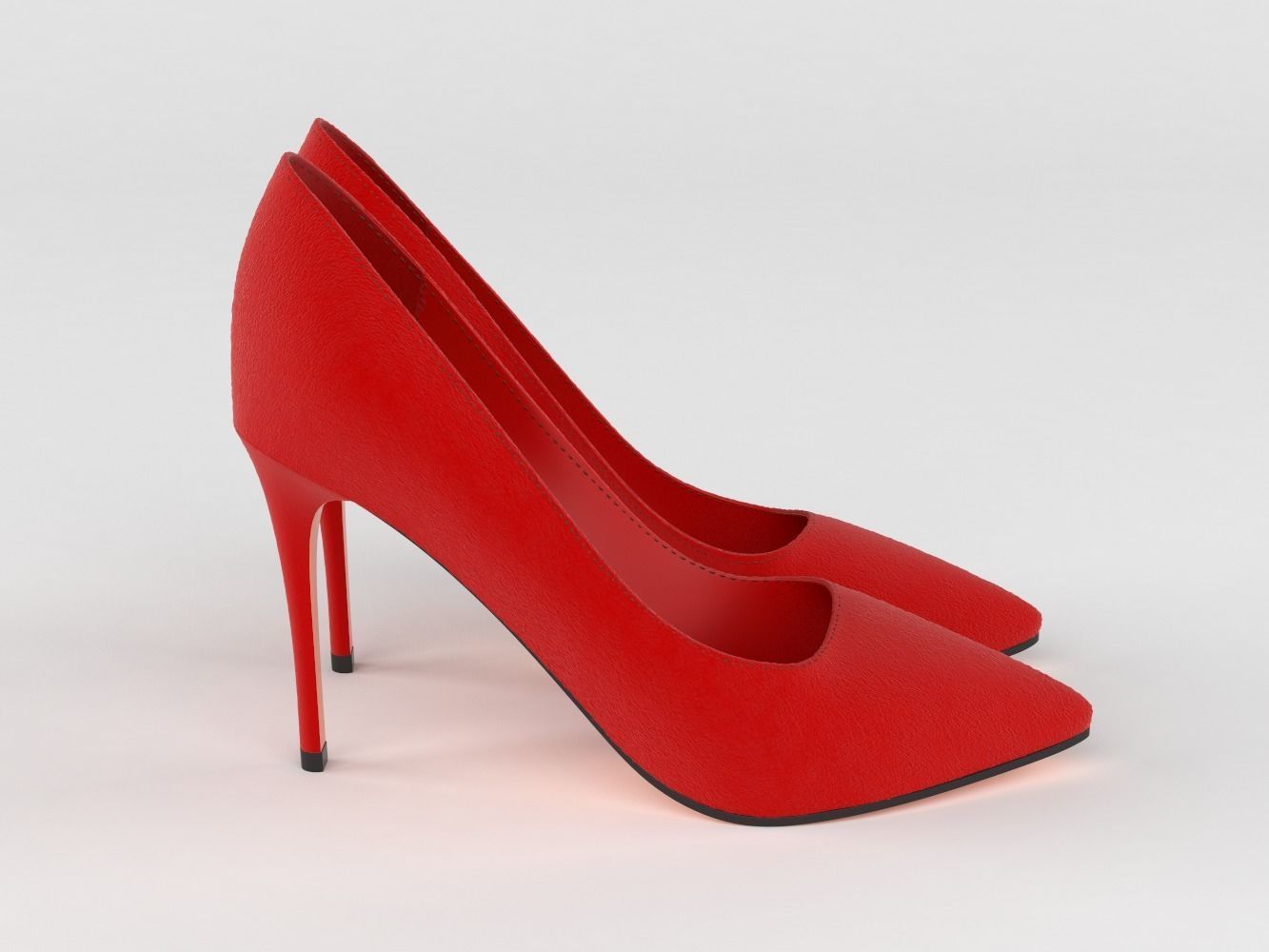 Women Shoes 3D model_3