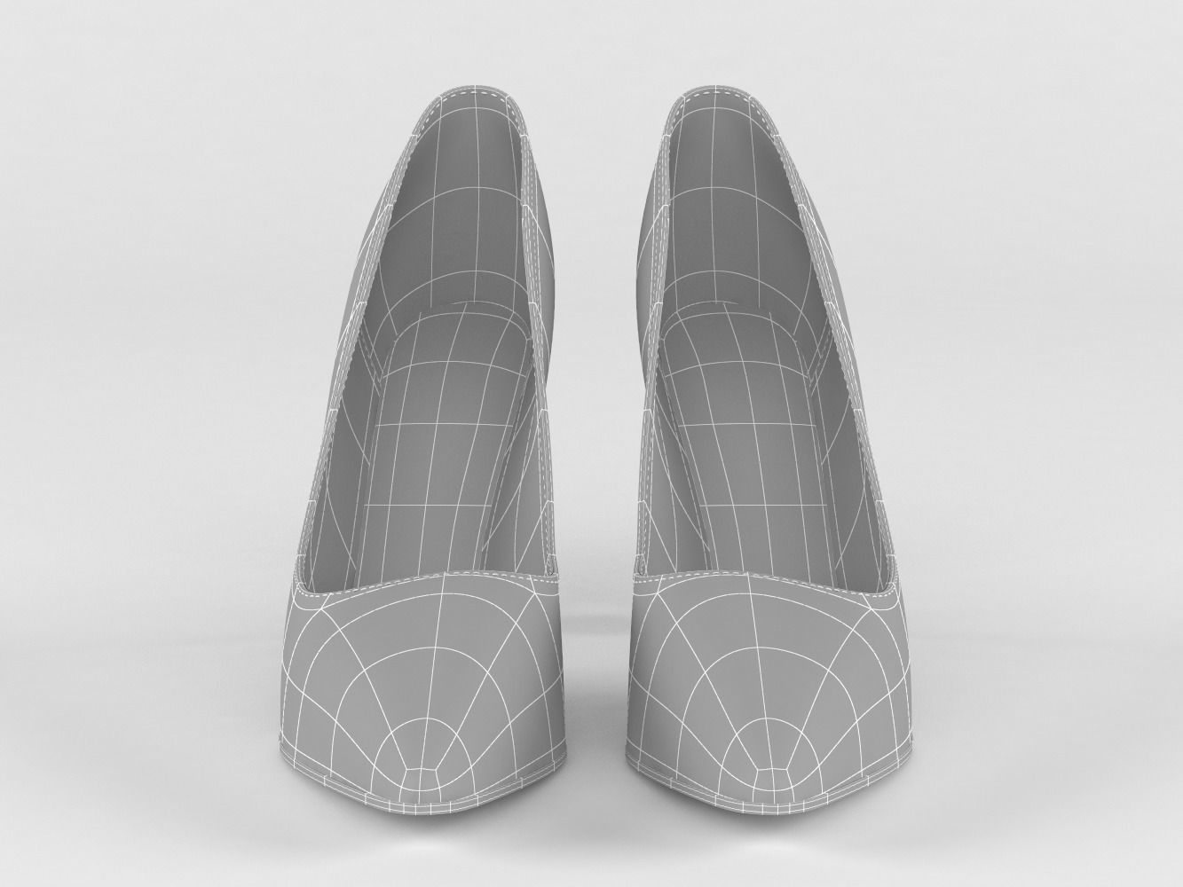 Women Shoes 3D model_7