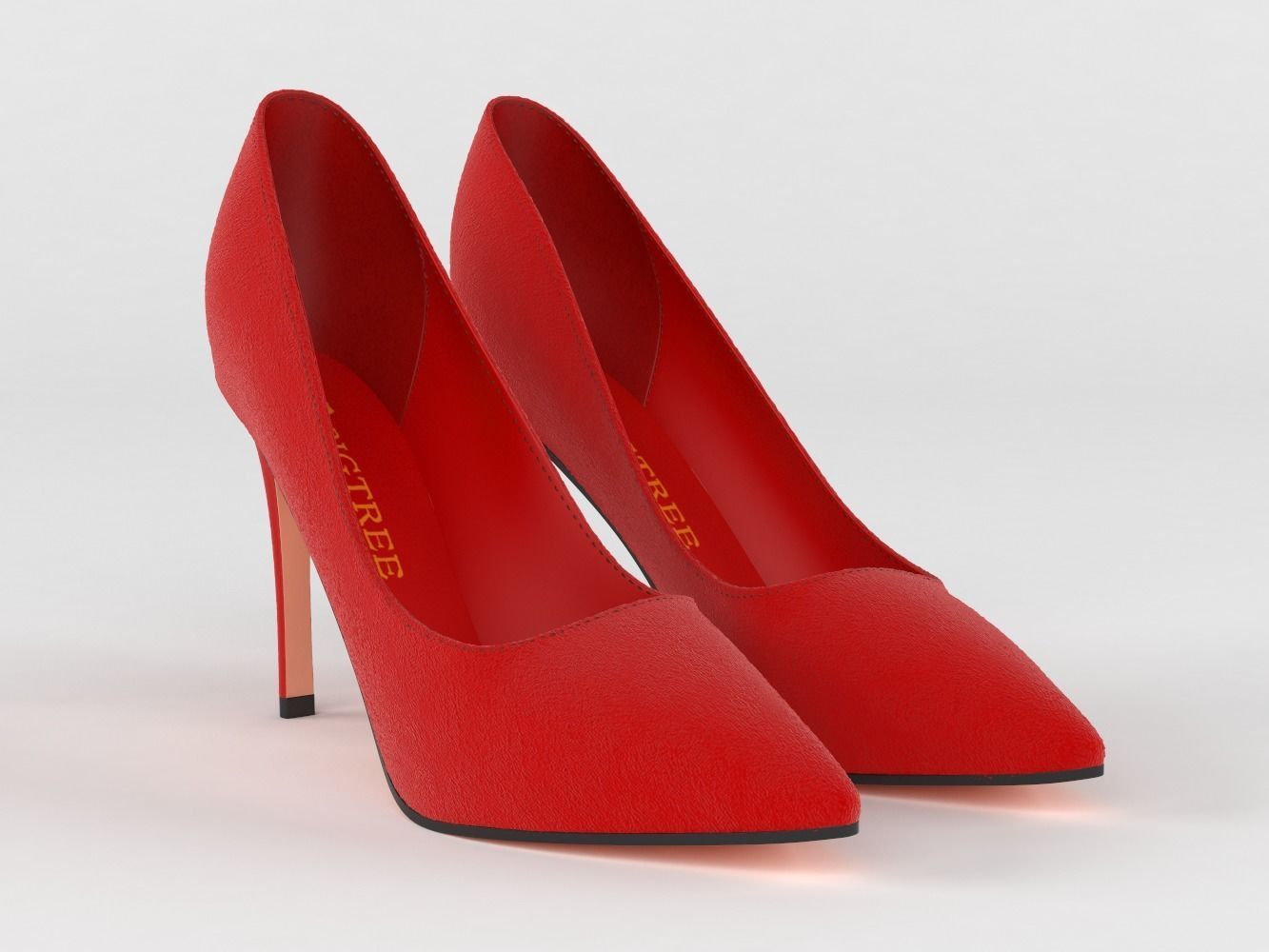 Women Shoes 3D model_2