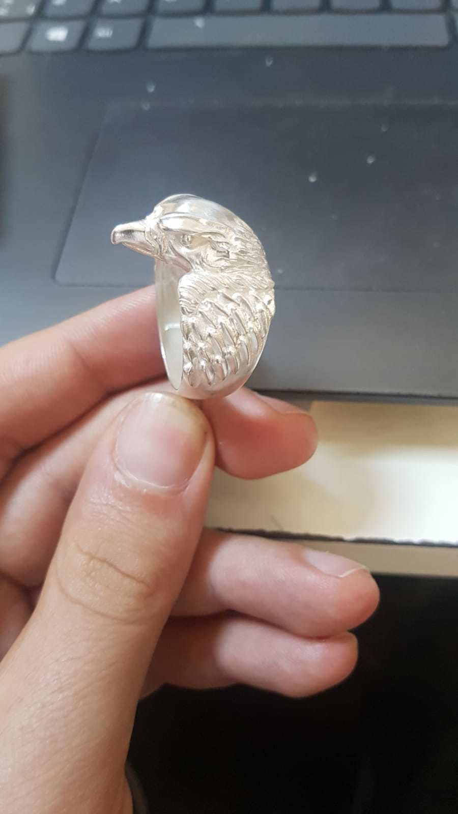 eagle rings 3D print model_8