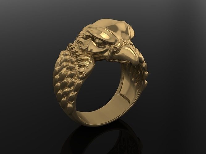 eagle rings 3D print model