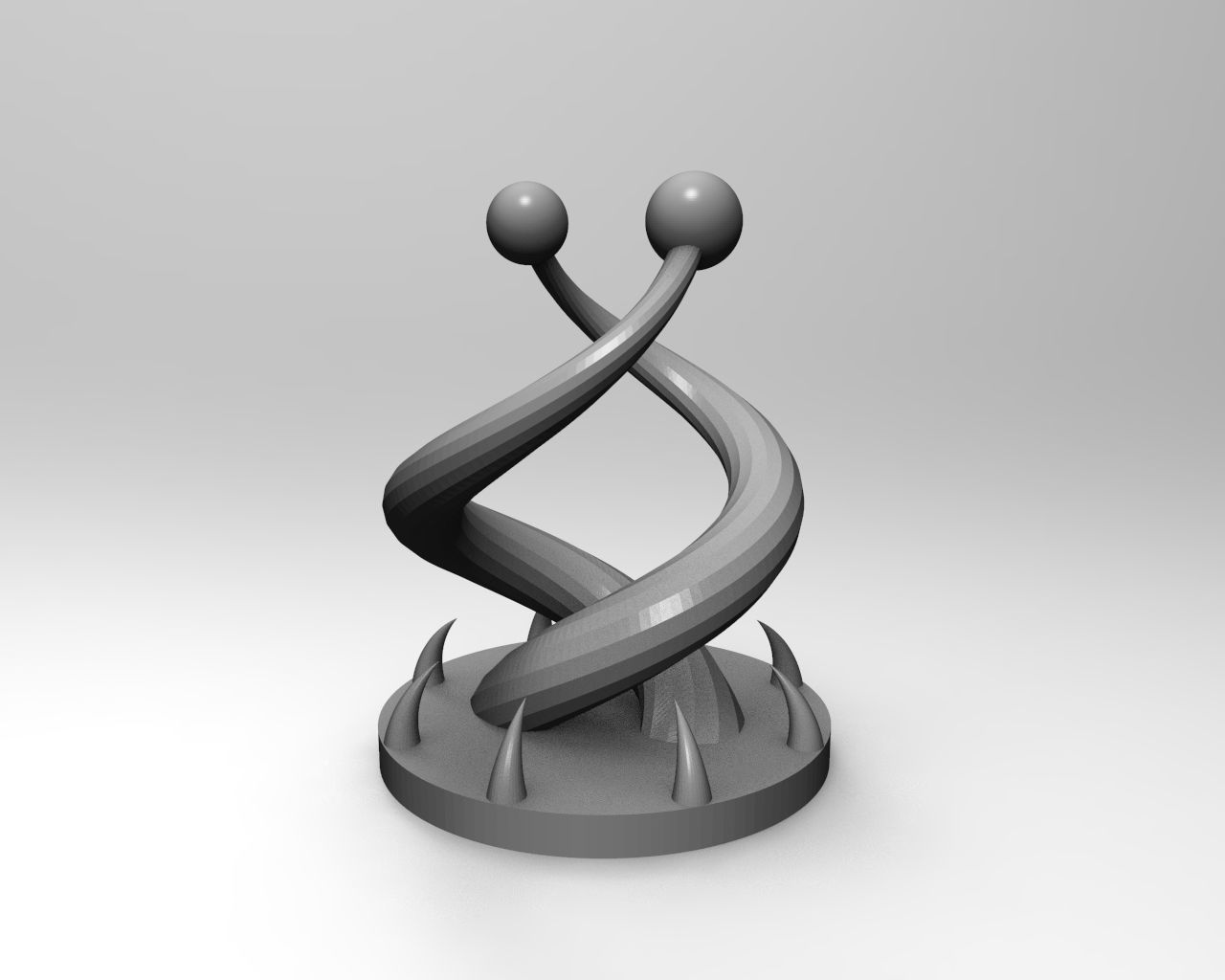 Love miniature 3D print model_11