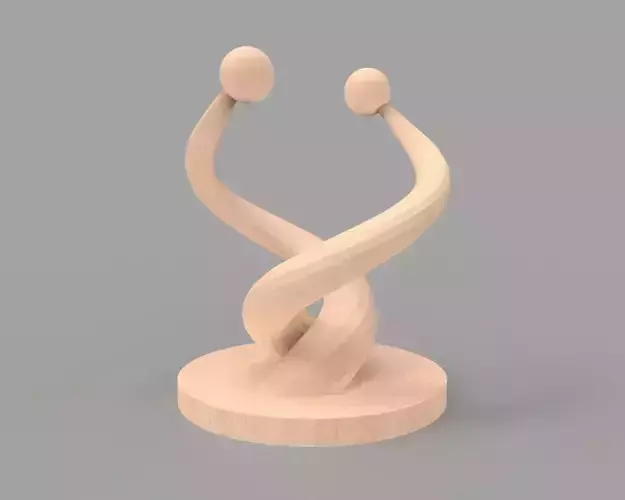 Love miniature 3D print model