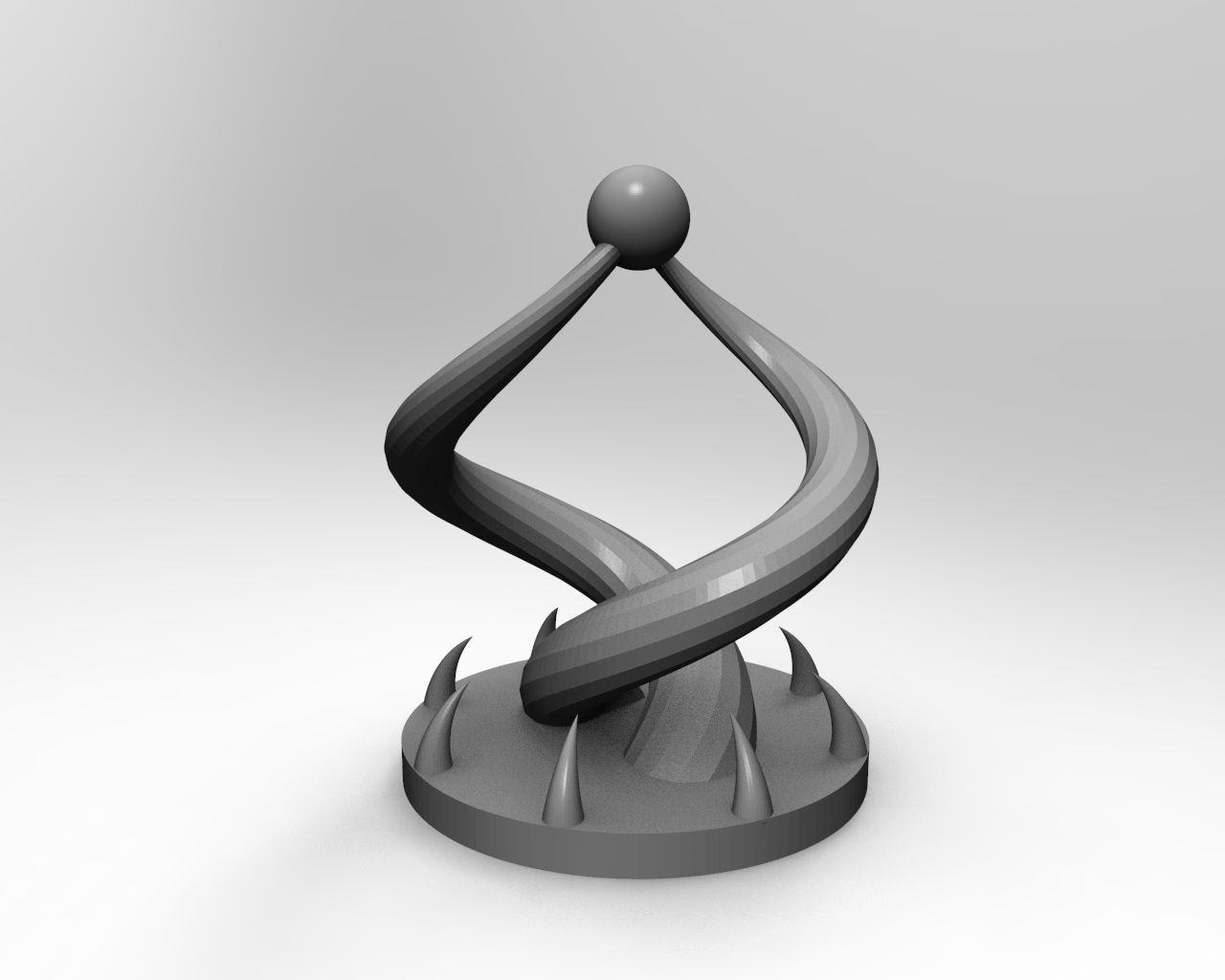 Love miniature 3D print model_12