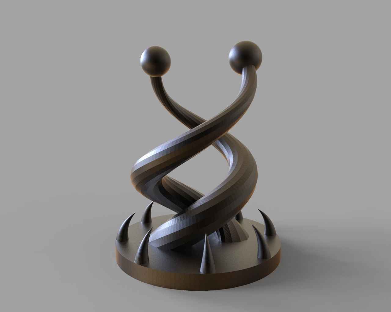 Love miniature 3D print model_5