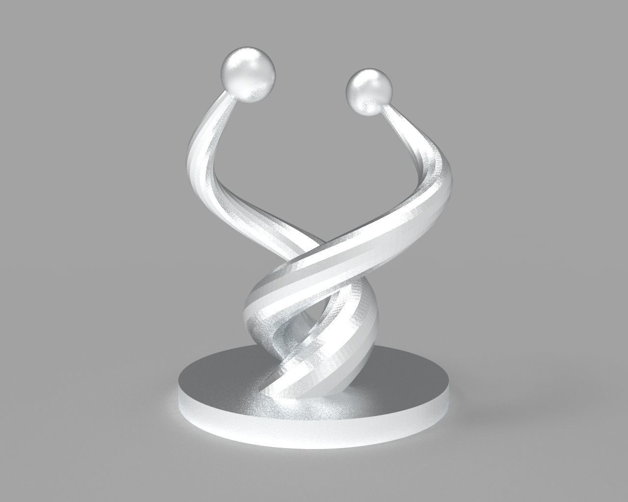 Love miniature 3D print model_2