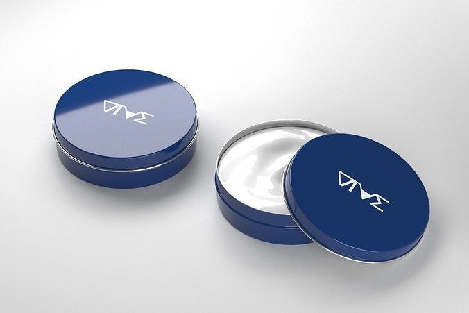 cream can 3dmodel 3D model