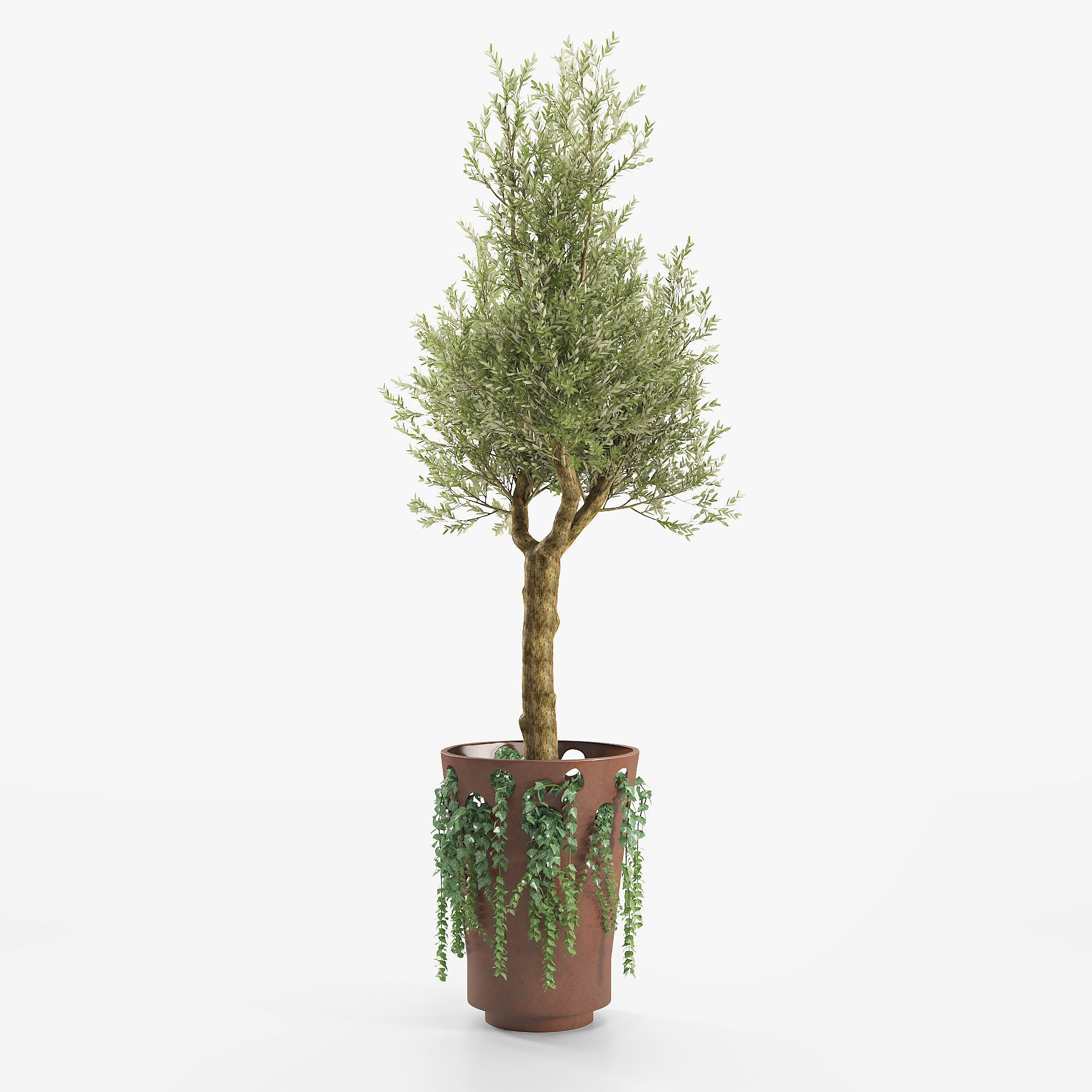 JARDINIERE GREEN PALACIO I  Olive Tree 3D model_3