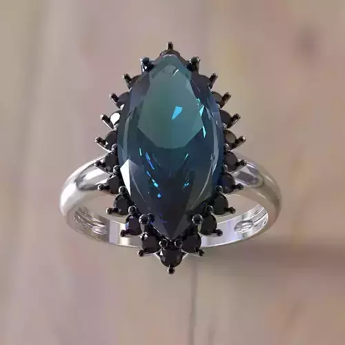 Ring with marquis 16x8