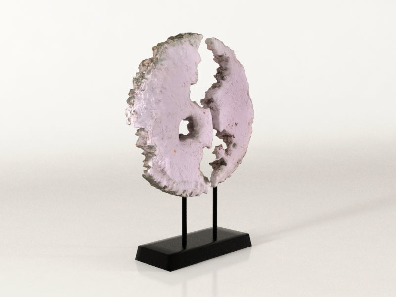 Ancient Artifact Decorative Low-poly 3D model_4