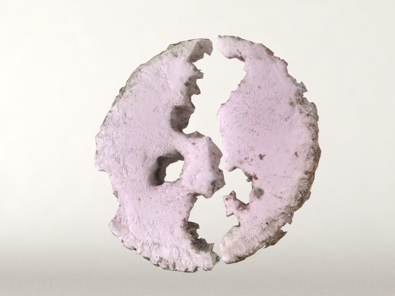 Ancient Artifact Decorative Low-poly 3D model_5