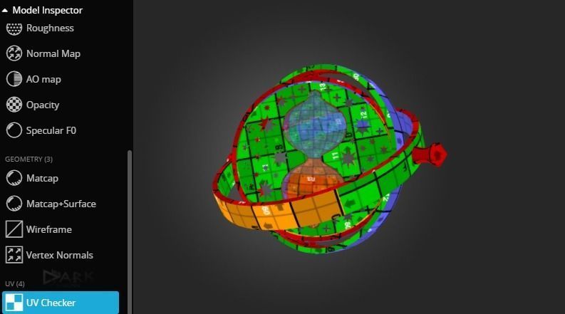 Harry Potter Time Turner Low-poly 3D model_5