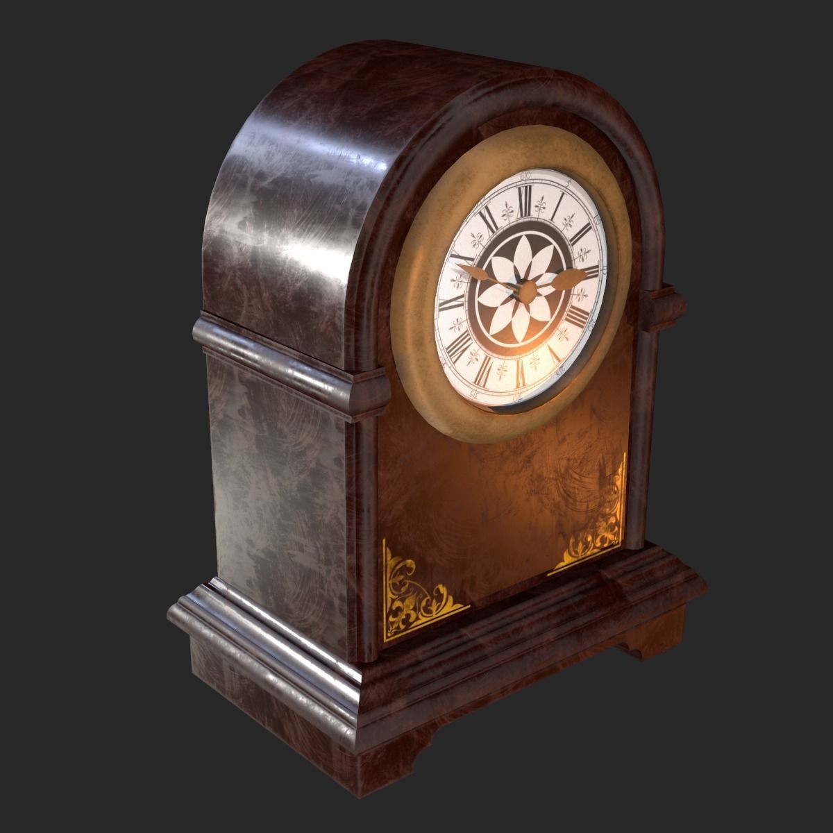 Old Clock Pack PBR 3D Model Collection_32