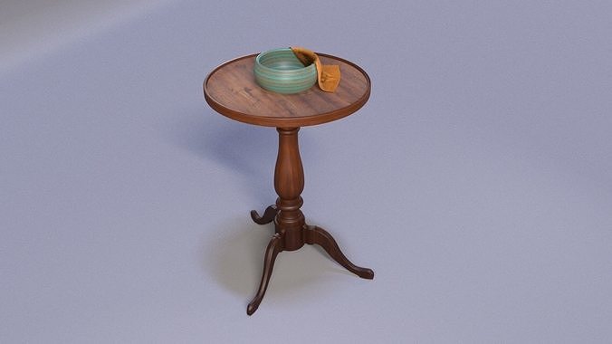 Table Set side 3D model