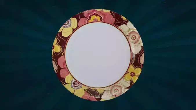 WARE-003 Plate 3D model