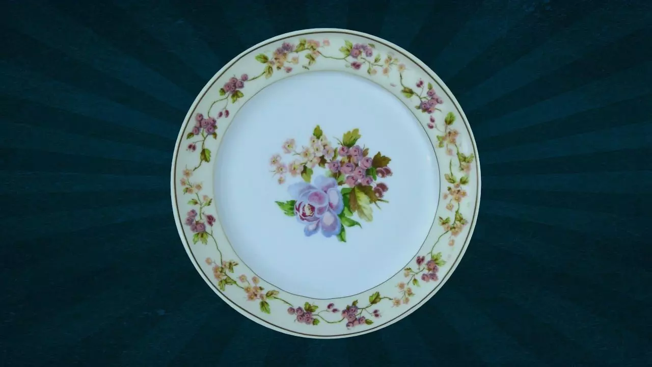 WARE-004 Plate 3D model