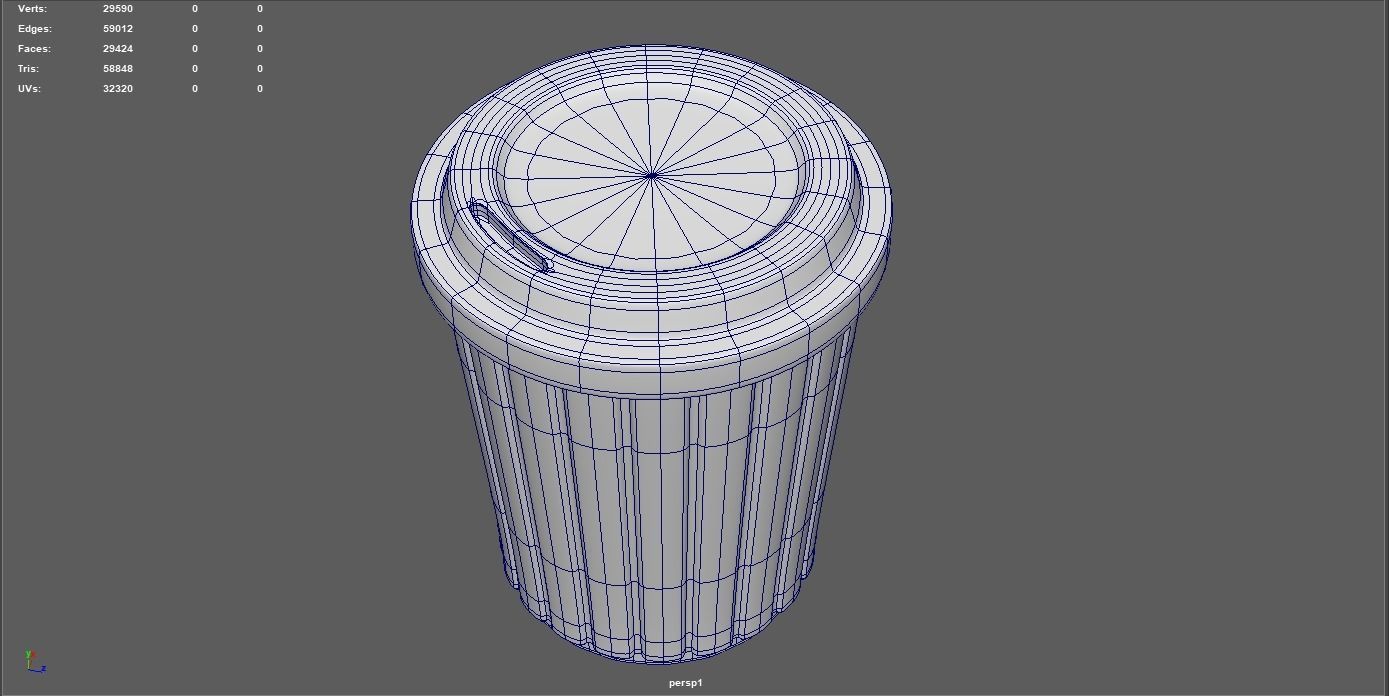 Coffee Cup 3D model_3