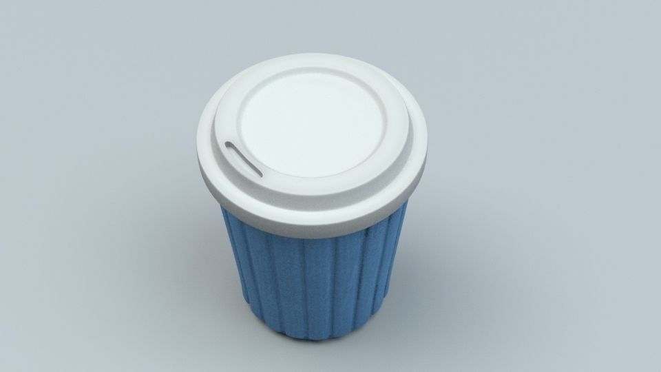 Coffee Cup 3D model_2