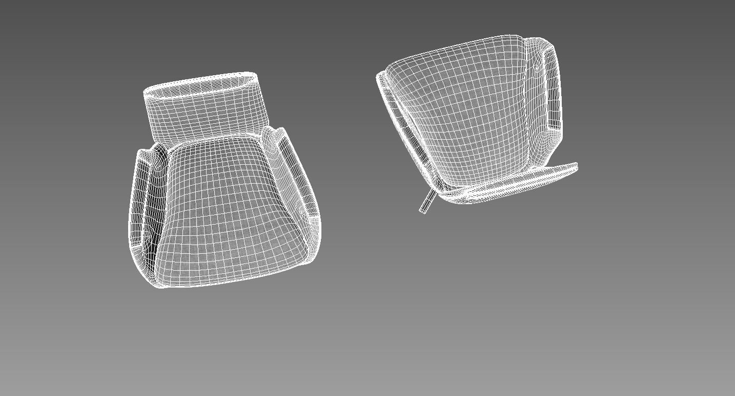 CORDIA Task chair with 4-Spoke base 3D model_3