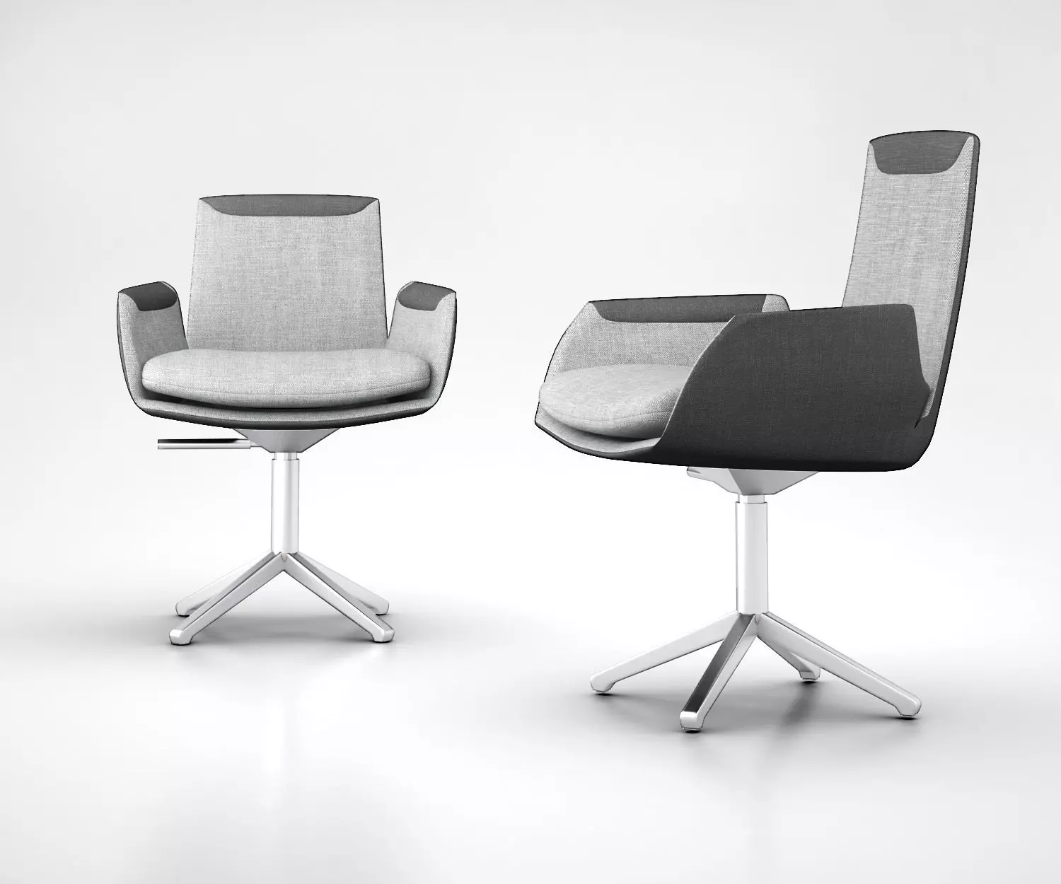 CORDIA Task chair with 4-Spoke base 3D model_0