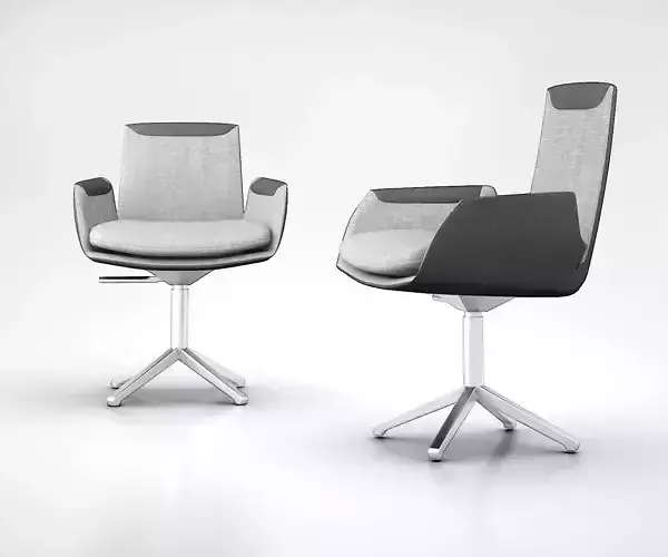 CORDIA Task chair with 4-Spoke base 3D model