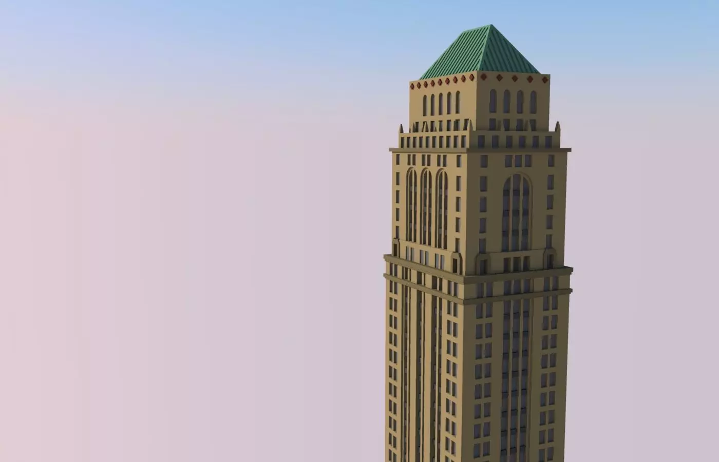 Mercantile Building 3D print model_0