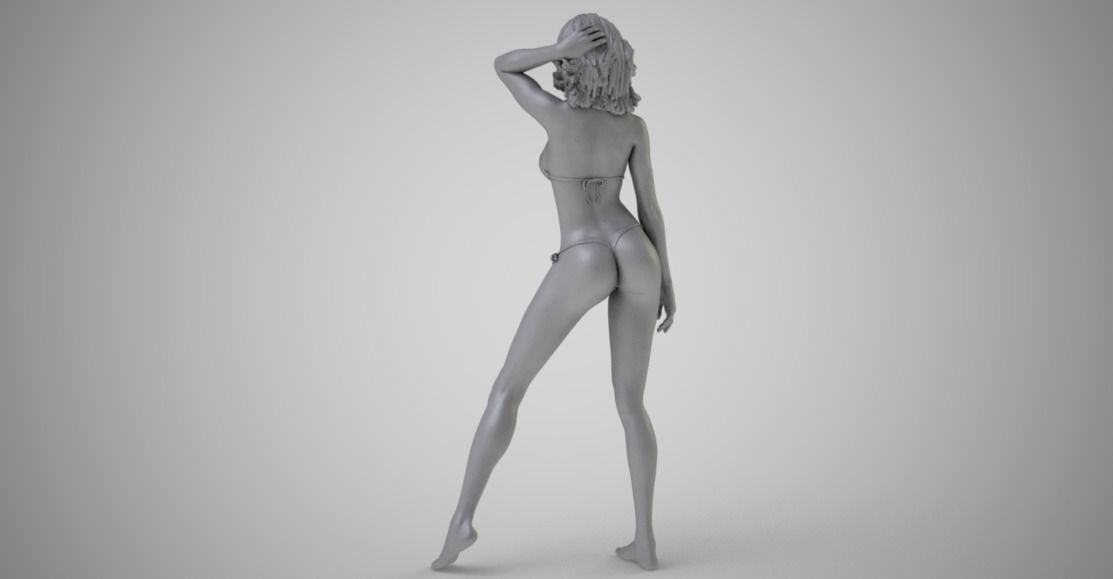 Beach Beauty 3D print model_2