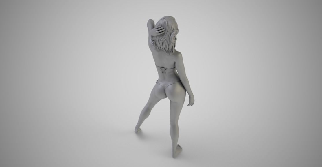 Beach Beauty 3D print model_4