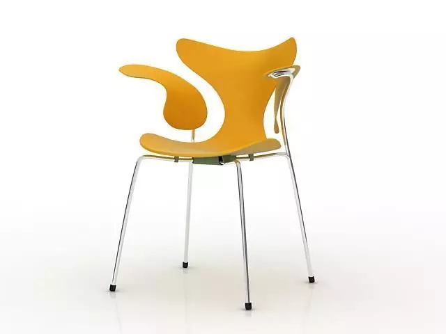 Chair designed 3D model