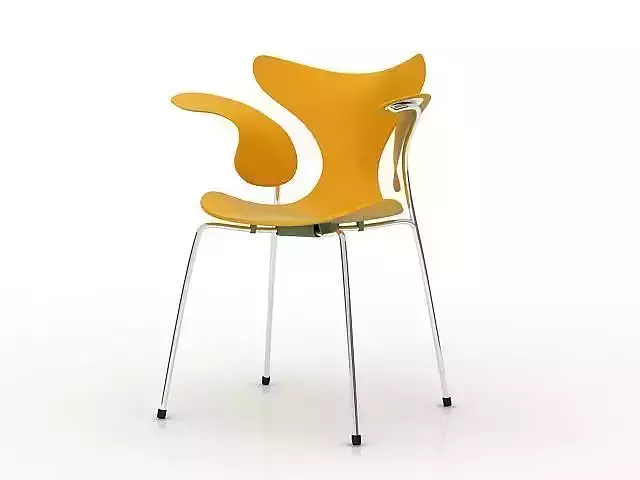 Chair designed 3D model