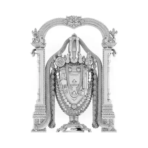 Tirupati Balaji 3D print model 3D print model