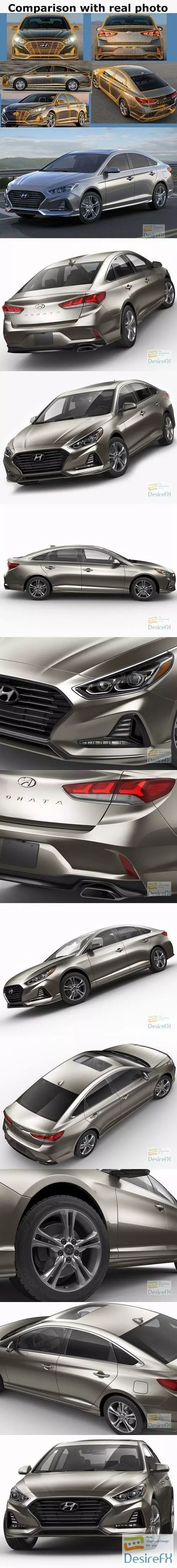 HYUNDAI SONATA 3D model_0