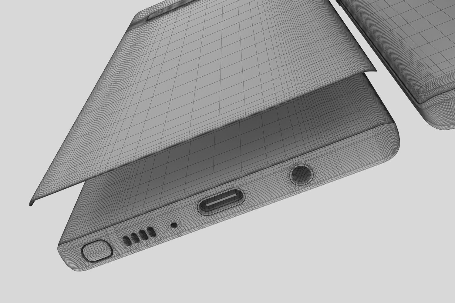 Samsung Galaxy Note 10 PRO 3D model_20