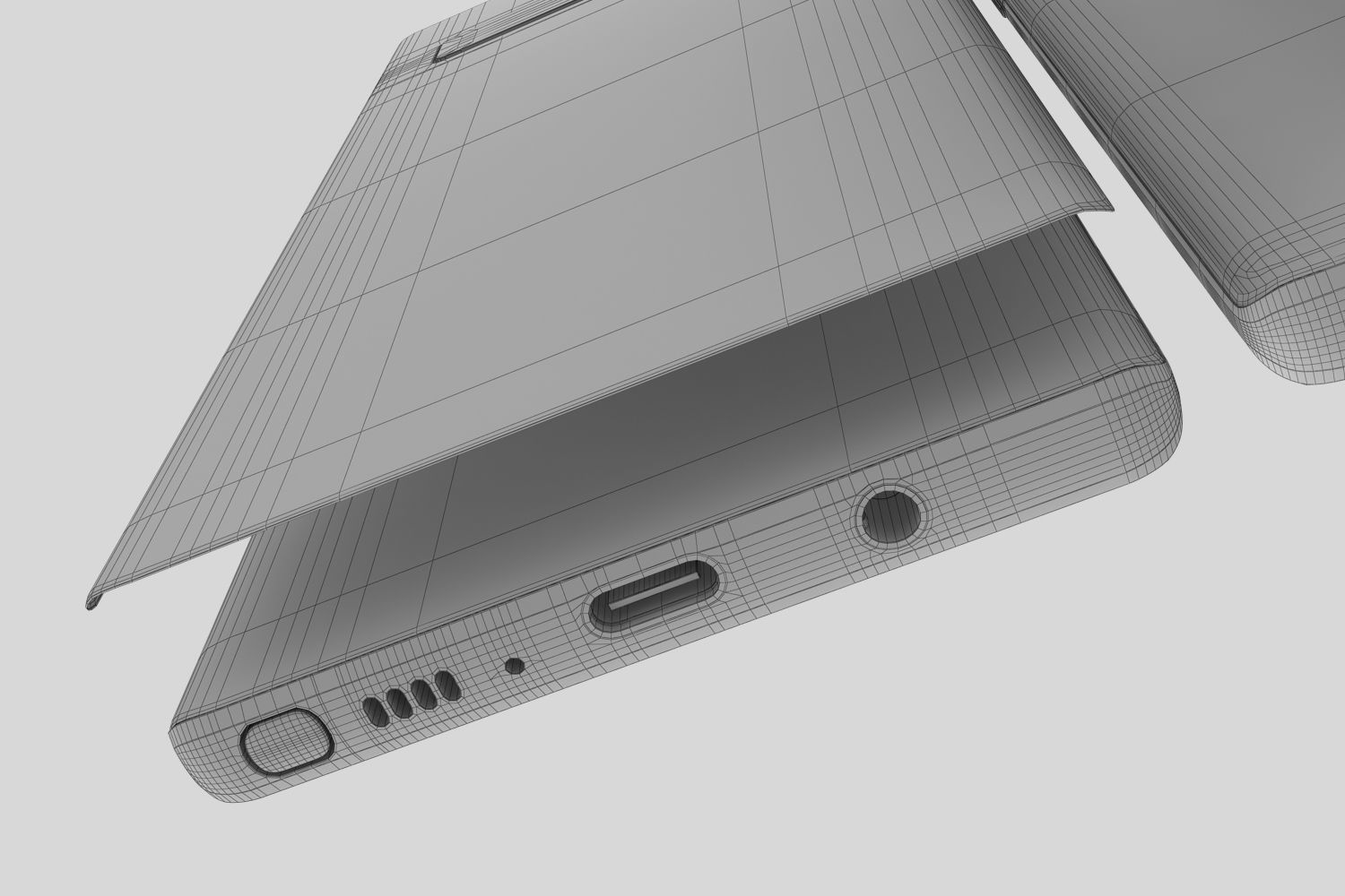 Samsung Galaxy Note 10 PRO 3D model_19