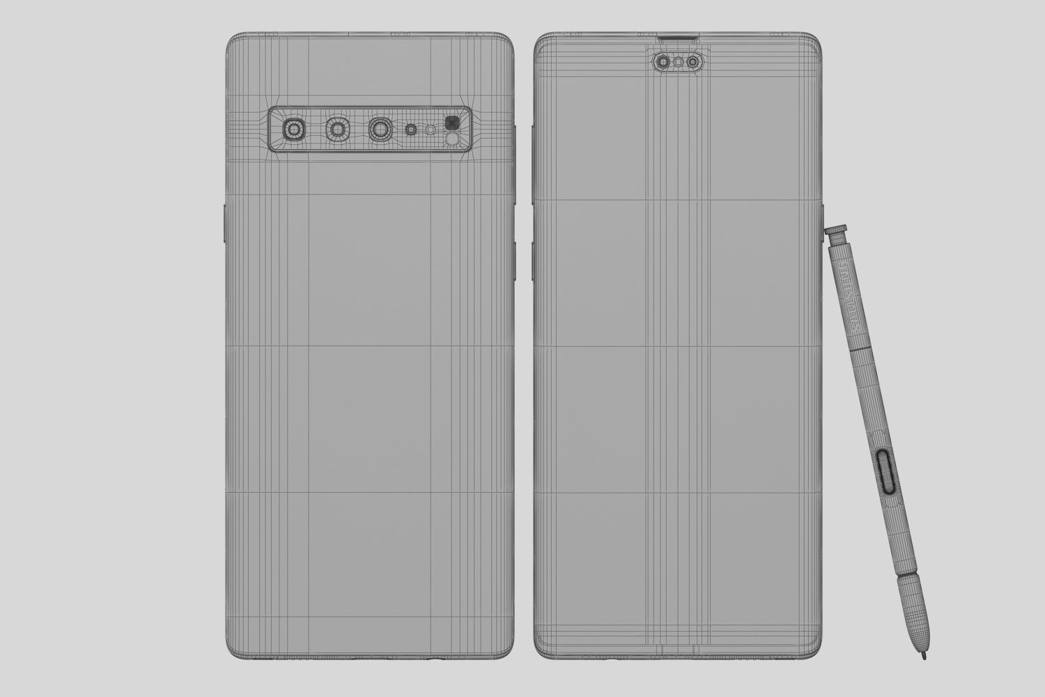 Samsung Galaxy Note 10 PRO 3D model_15