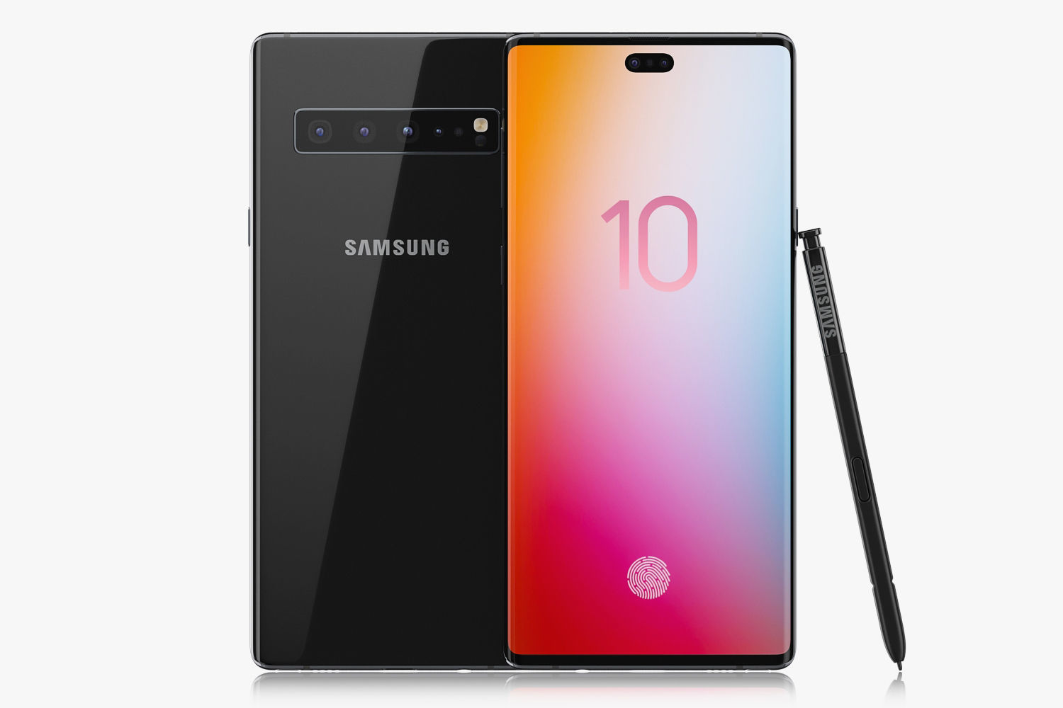 Samsung Galaxy Note 10 PRO 3D model_7