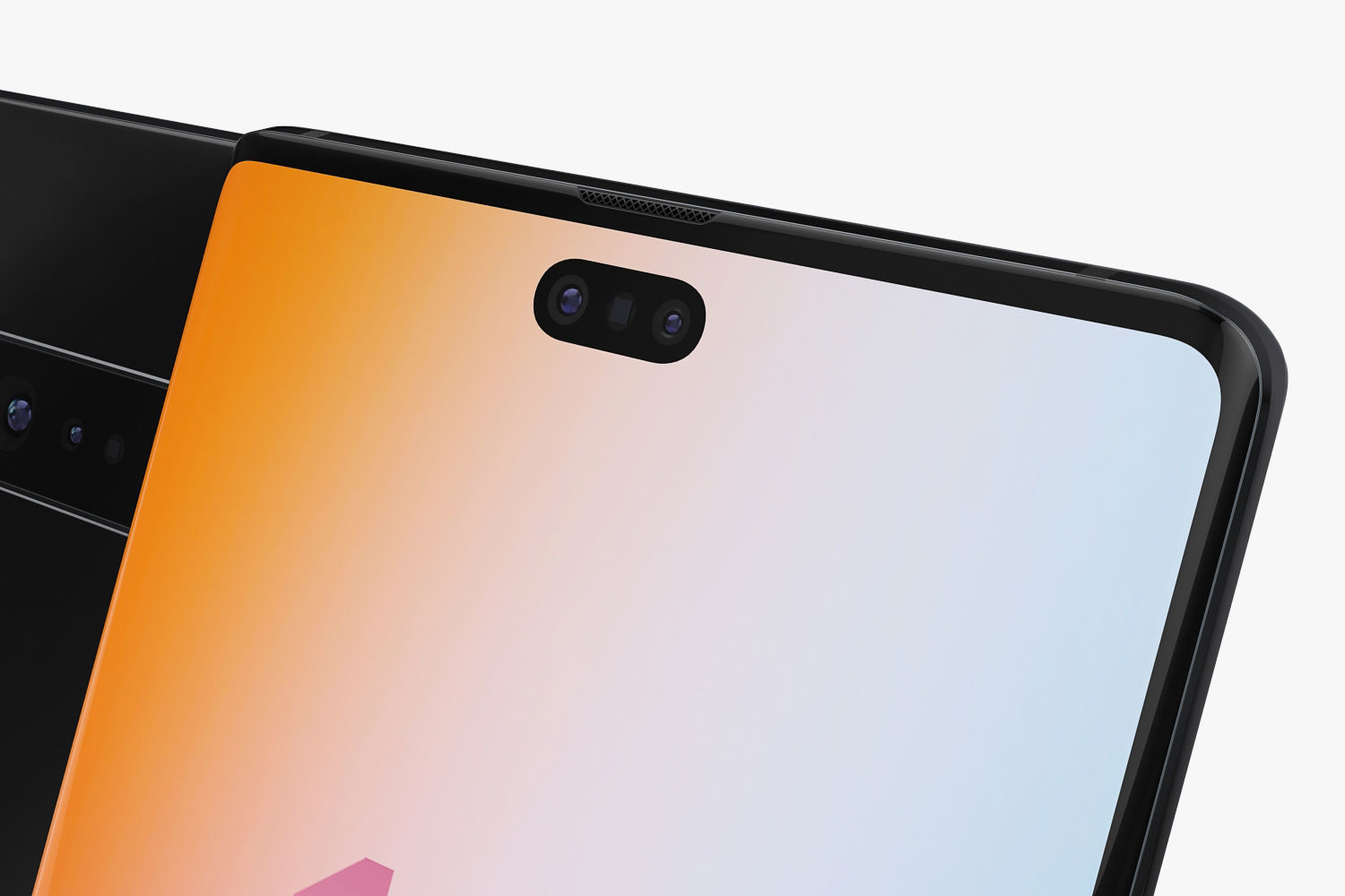 Samsung Galaxy Note 10 PRO 3D model_3